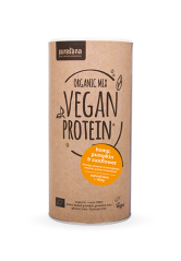 Purasana Vegan Protein MIX BIO 400g prirodni (bundeva, suncokret, konoplja)
