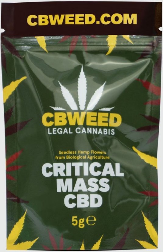 CBWeed CBD Hemp Flower Critical Mass - 2 do 5 gramów
