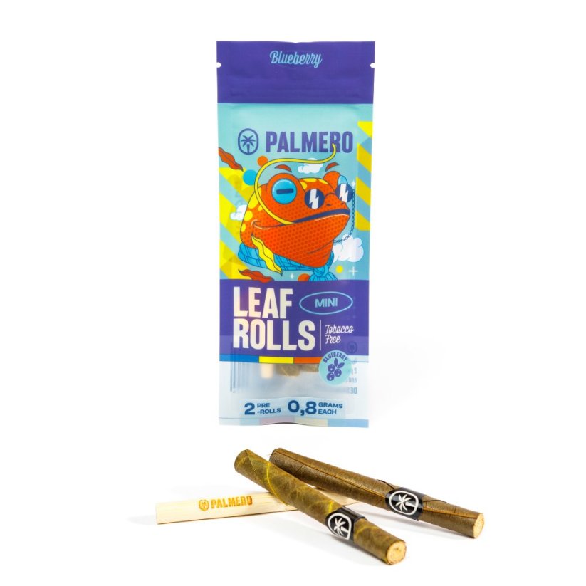 Palmero Mini čučoriedka, 2x zábal z palmových listov, 0,8g