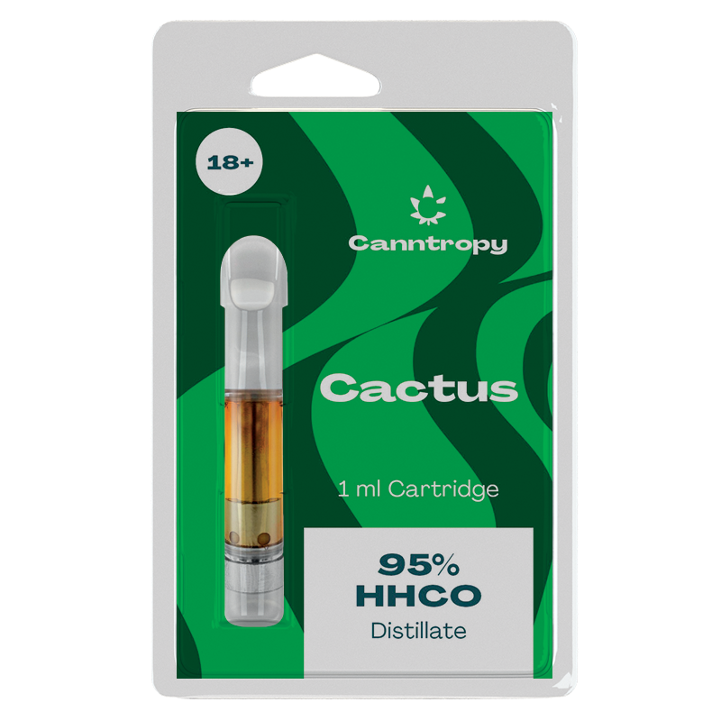 Canntropy HHC-O カートリッジ カクタス、95% HHC-O、1 ml