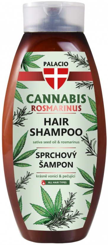 Palacio Cannabis Rossmarinus Shampooing 500 ml - paquet de 6 pièces