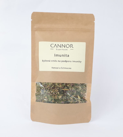 Cannor 免疫力をサポートするハーブ混合物 - 大麻とエキナセア 50g