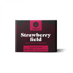 Happease Strawberry Field cartridge 1200 mg, 85% CBD, 2ks x 600 mg