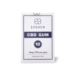 Endoca Kramtomoji guma 100 mg CBD, 10 vnt