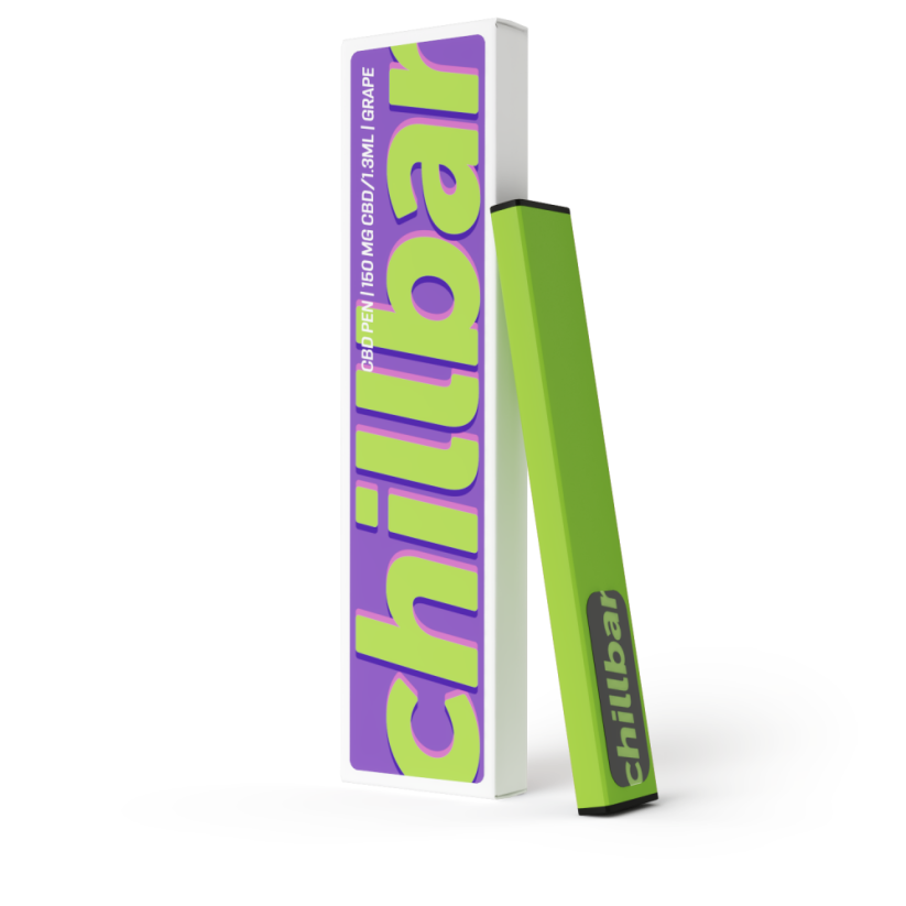ChillBar CBD-vape-pen Druif, 150mg CBD