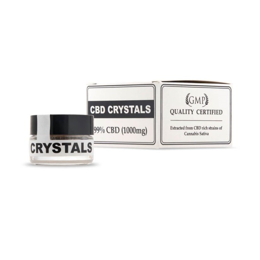 Endoca Krystaly 99% čisté CBD 1000 mg, 1 g