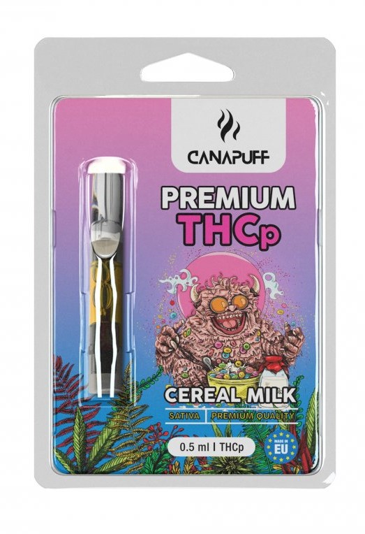 CanaPuff THCP kassett teraviljapiim, 79% THCP, 0,5 ml