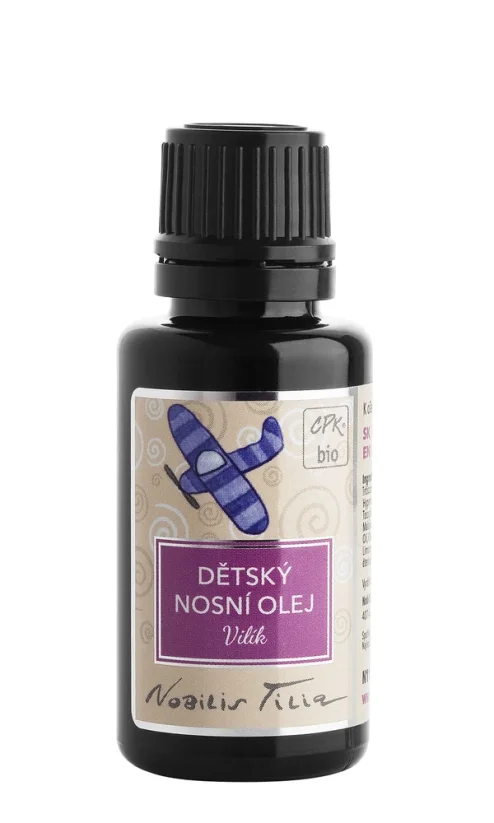 Nobilis Tilia Otroško nosno olje Vilík 20 ml