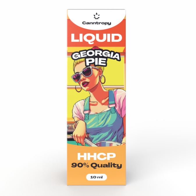 Canntropy HHCP Liquid Georgia Pie, HHCP 90% kokybės, 10ml