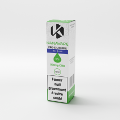 Kanavape OG Kush líquido, 5 %, 500 mg CBD, 10 ml
