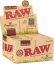 RAW Organic Hemp CONNOISSEUR KingSize Slim Nerafinirani papirji za zvijanje + NASVETI - Škatla, 24 kos