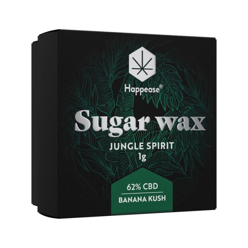Happease - Ekstrakt Jungle Spirit Sugar Wax, 62% CBD, 1g