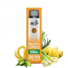 CBDfx Ananas kuljetus CBD Vape Kynä 500 mg CBD, 2 ml