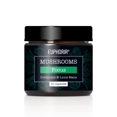 Euphoria Mushrooms Focus, 30 capsules