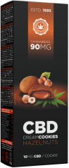 CBD Hazelnuts Cream Cookies (90 mg)