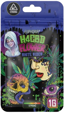 Euphoria H4CBD Flores Viúva Branca, H4CBD 25%, 1 g