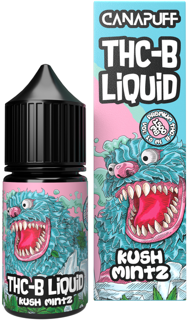 CanaPuff THCB Liquid Kush Mintz, 1500 Mg, 10 Ml | Canatura