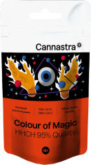 Cannastra HHCH Flower Color of Magic, HHCH 95% kvalitet, 1g - 100 g