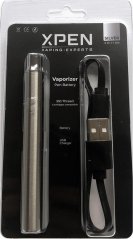 X-Pen Silver Vape penna batteri med 510 tråd + USB laddare