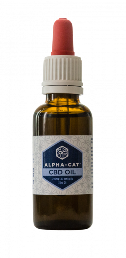 Alpha-CAT CBD eļļa 4%, 30 ml, 1200 mg