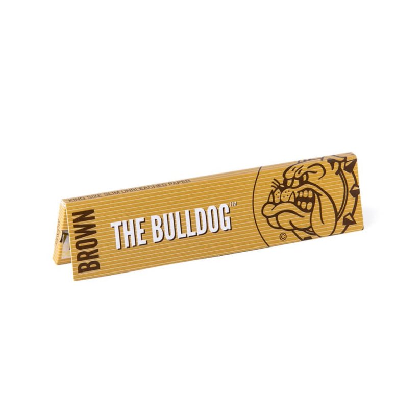 The Bulldog Brun King Size rullepapir