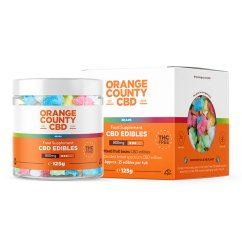 Orange County CBD Gummies Beertjes, 800 mg CBD, 125 g