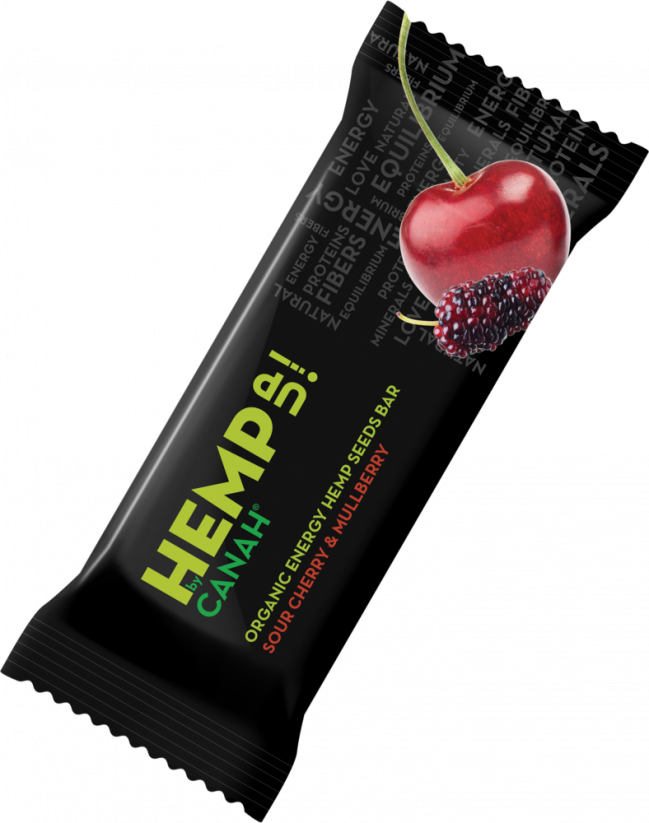 HEMP UP! Cherry and Mulberry Hemp Bar