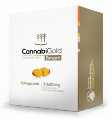 CannabiGold Smart CBD Kapseln, 30 Stk. x 10 mg, 300 mg CBD, (30 g)