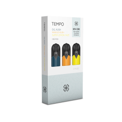 Harmony Tempo 3-Pods Pakke - Cannabis originaler, 318 mg CBD