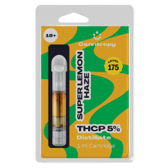 Canntropy THCP kasetne Super Lemon Haze - 5 % THCP, 90 % CBD, 1 ml