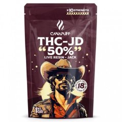 CanaPuff THCJD Flores Jack 50 % THCJD, 1 g - 5 g