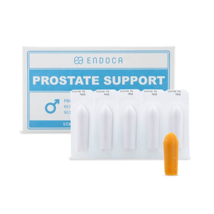 Endoca Супозитории Prostate Support 500 mg CBD, 10 бр.