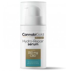 CannabiGold Hydro-Repair Serum für trockene Haut mit CBD 150 mg, (30 ml)