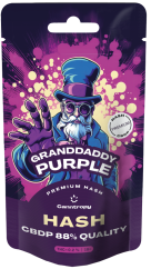 Canntropy CBDP Hash Granddaddy Purple, jakość CBDP 88%, 1 g - 5 g