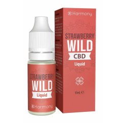 Harmony CBD Liquid Wild Strawberry, 30–600 mg CBD, (10 ml)