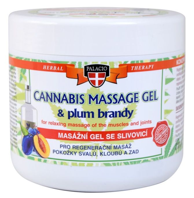 Palacio Gel Massage CANNABIS với Plum Brandy 600 ml