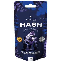 Canntropy THCP ハッシュ ジャングル ハスラー、15 % THCP、1 g - 100 g