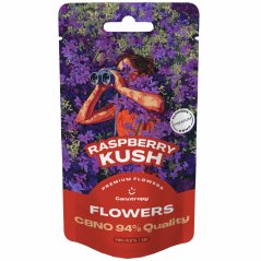 Canntropy CBNO Flower Raspberry Kush, CBNO 94% kwaliteit, 1 g - 100 g