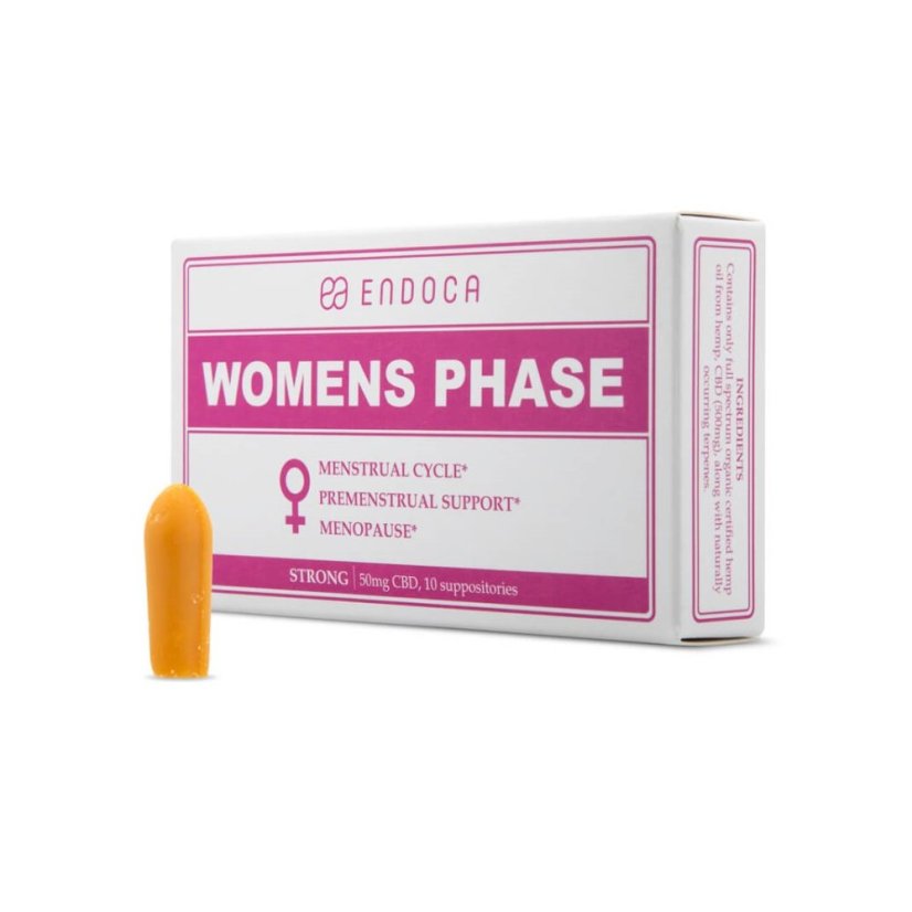 Endoca Kúpok női fázis 500 mg CBD, 10 db