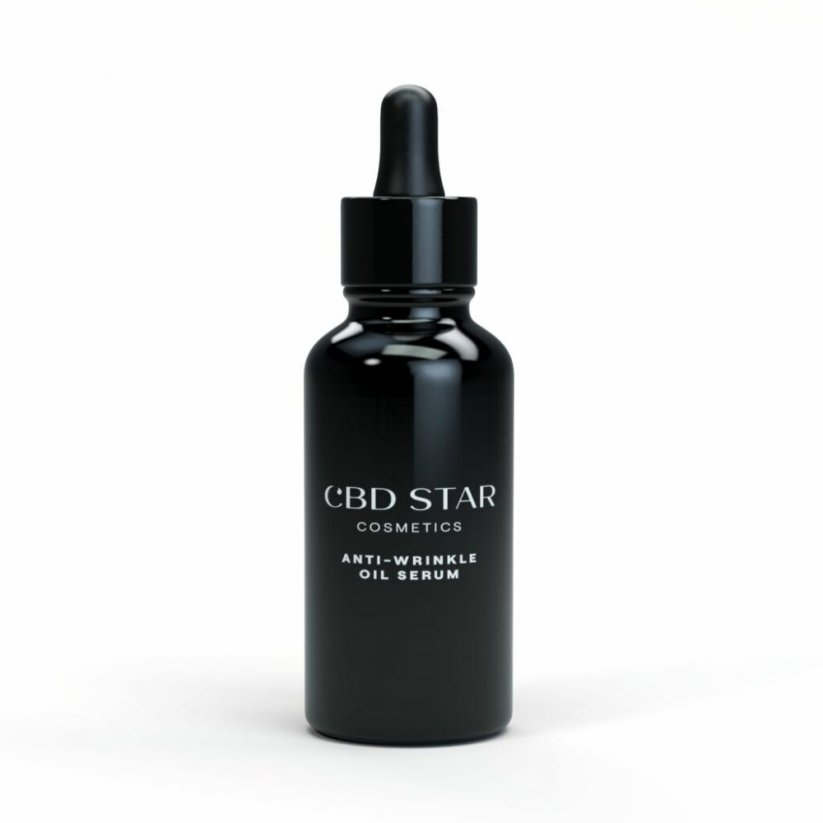 CBD Star Anti-rynke oljeserum, 100 mg CBD, 30 ml