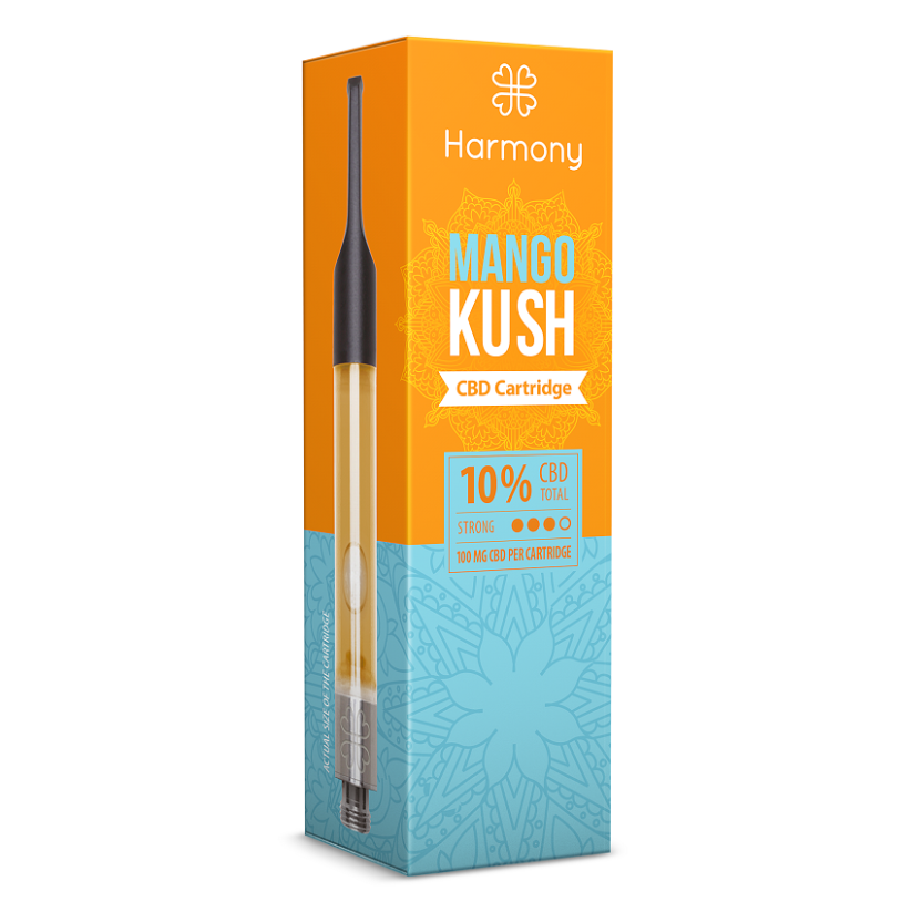 Harmony CBD Pen batteri + 6 smag - Alle i En Sæt - 600 mg CBD