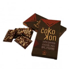 Hempoint Čokokon - hořká chokoláda s konopným semínkem 80გ