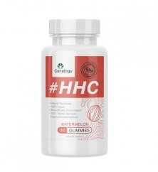 Canalogy HHC Gummies - диня, 500 mg, ( 20 бр. x 25 mg )