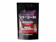 Czech CBD Cartucho THCB Cereja Vermelha, THCB 15%, 1 ml