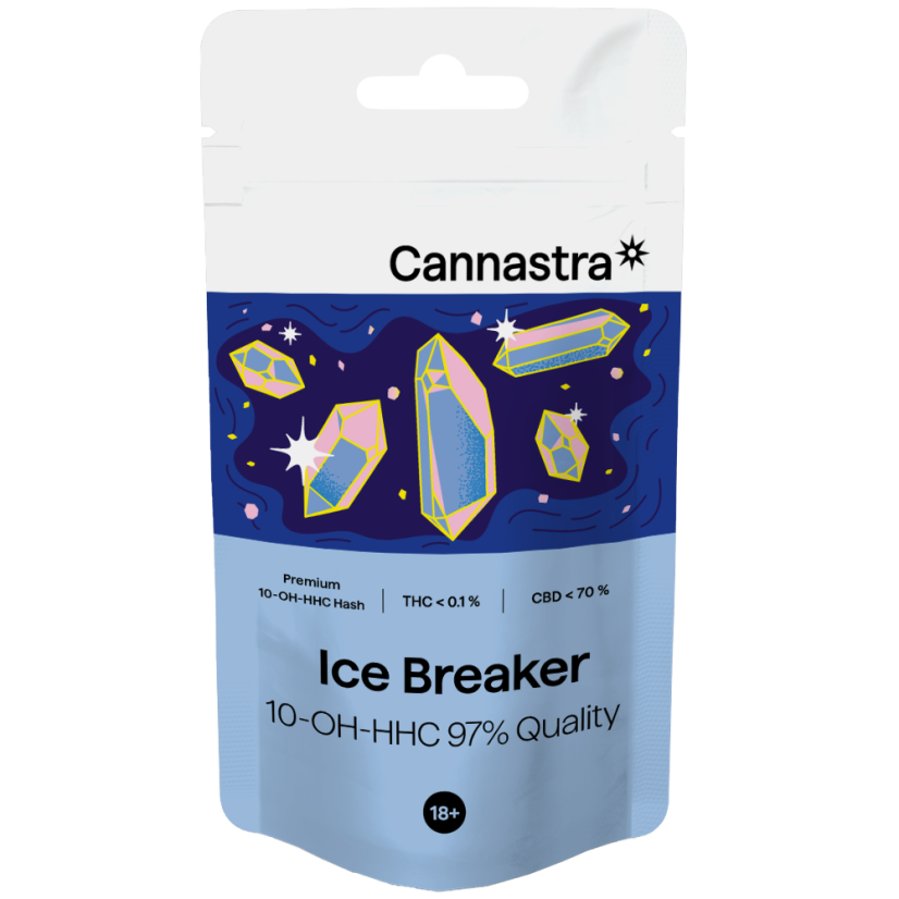 Cannastra 10-OH-HHC Hash Ice Breaker 97%-os minőség, 1 g - 100 g