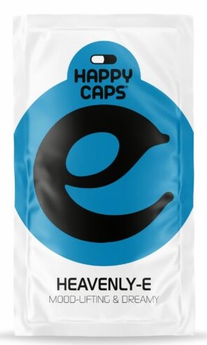 Happy Caps ზეციური E - დამამშვიდებელი და გამათავისუფლებელი კაფსულები