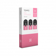 Harmony Tempo 3-Pods Pacote - Limonada rosa, 318 mg CDB