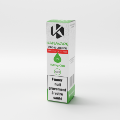 Kanavape Strawberry Diesel flydende, 5 %, 500 mg CBD, 10 ml