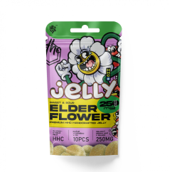 Czech CBD HHC Jelly Elderflower 250 mg, 10 stk x 25 mg