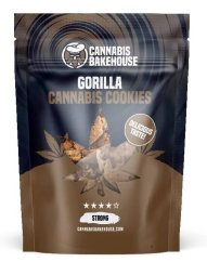 Cannabis Bakehouse Kaņepju cepumi Gorilla